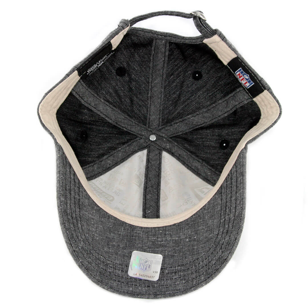 9Twenty Las Vegas Raiders Gris Total Logo Placa