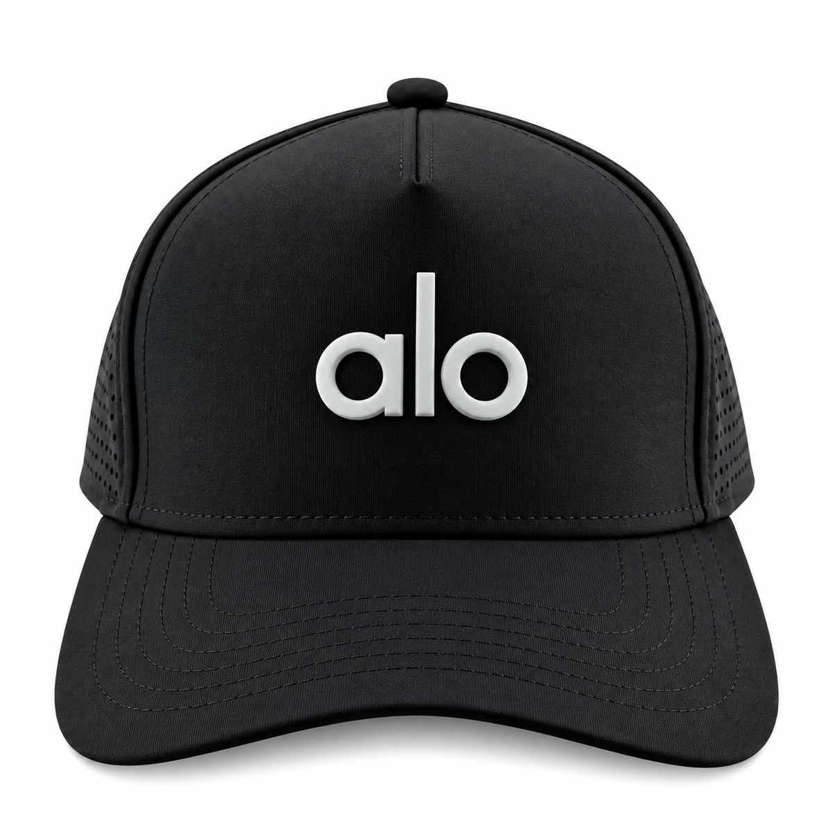 GORRA ALO YOGA - BLACK AND WITHE COLOR