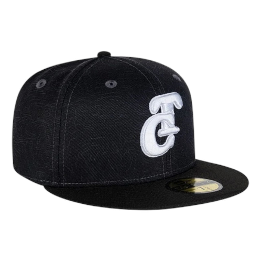 59Fifty Tomateros de Culiacan Negra Custom Logo Blanco