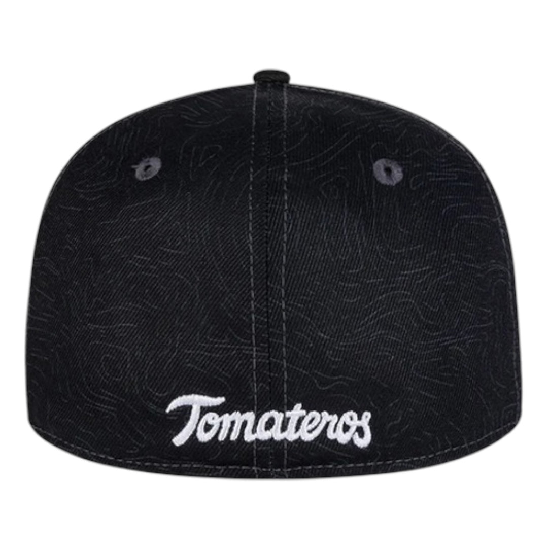 59Fifty Tomateros de Culiacan Negra Custom Logo Blanco