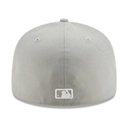 59Fifty San Diego Padres Gris Claro Logo Blanco