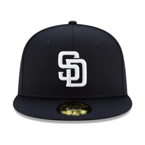 59Fifty San Diego Padres Negra Logo Blanco
