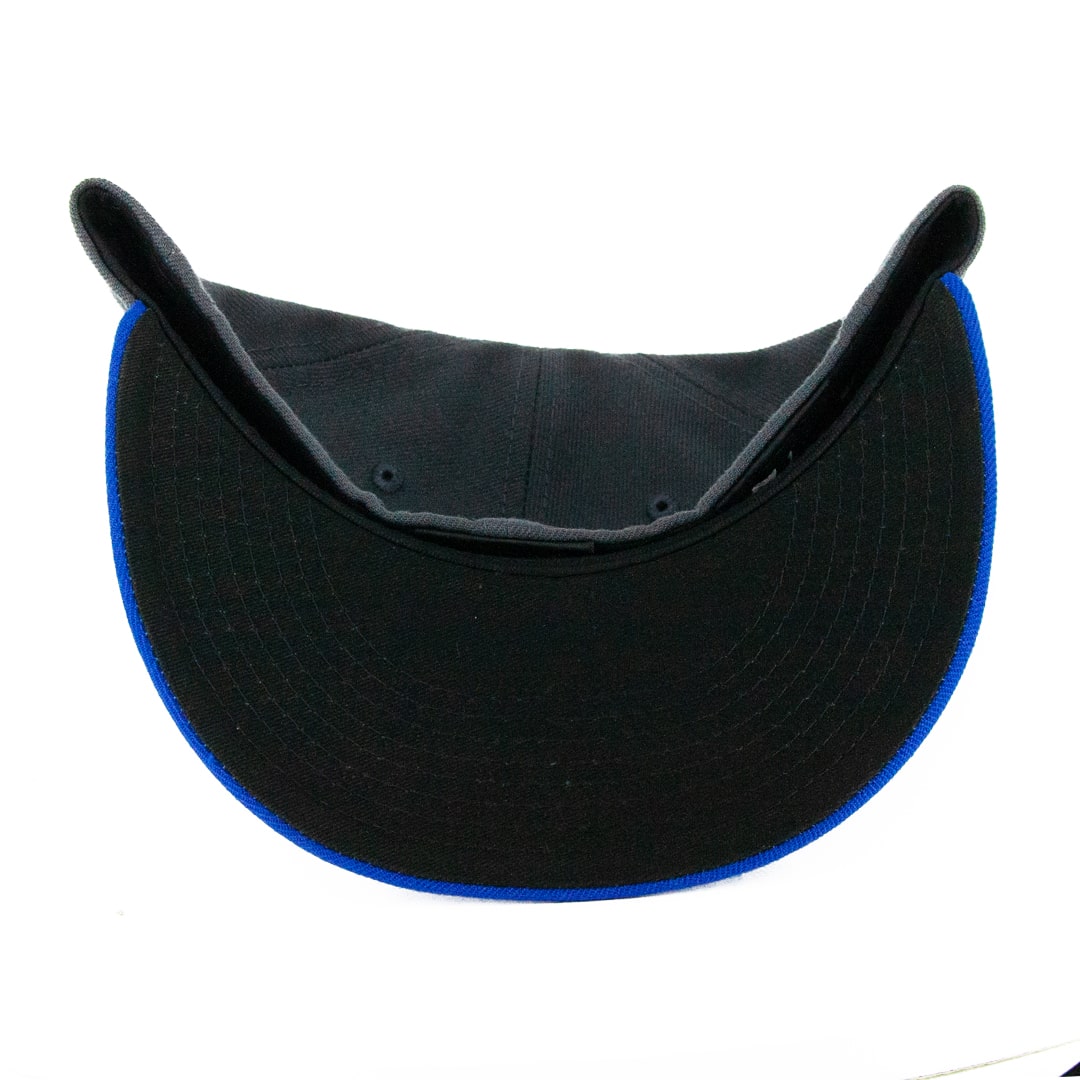 59Fifty Charros de Jalisco Gris/ Azul Rey Logo Azul Rey / Amarillo
