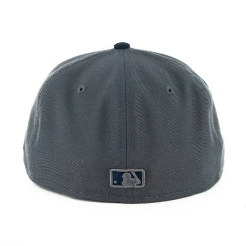 59Fifty San Diego Padres Gris / Azul Marino Logo Azul