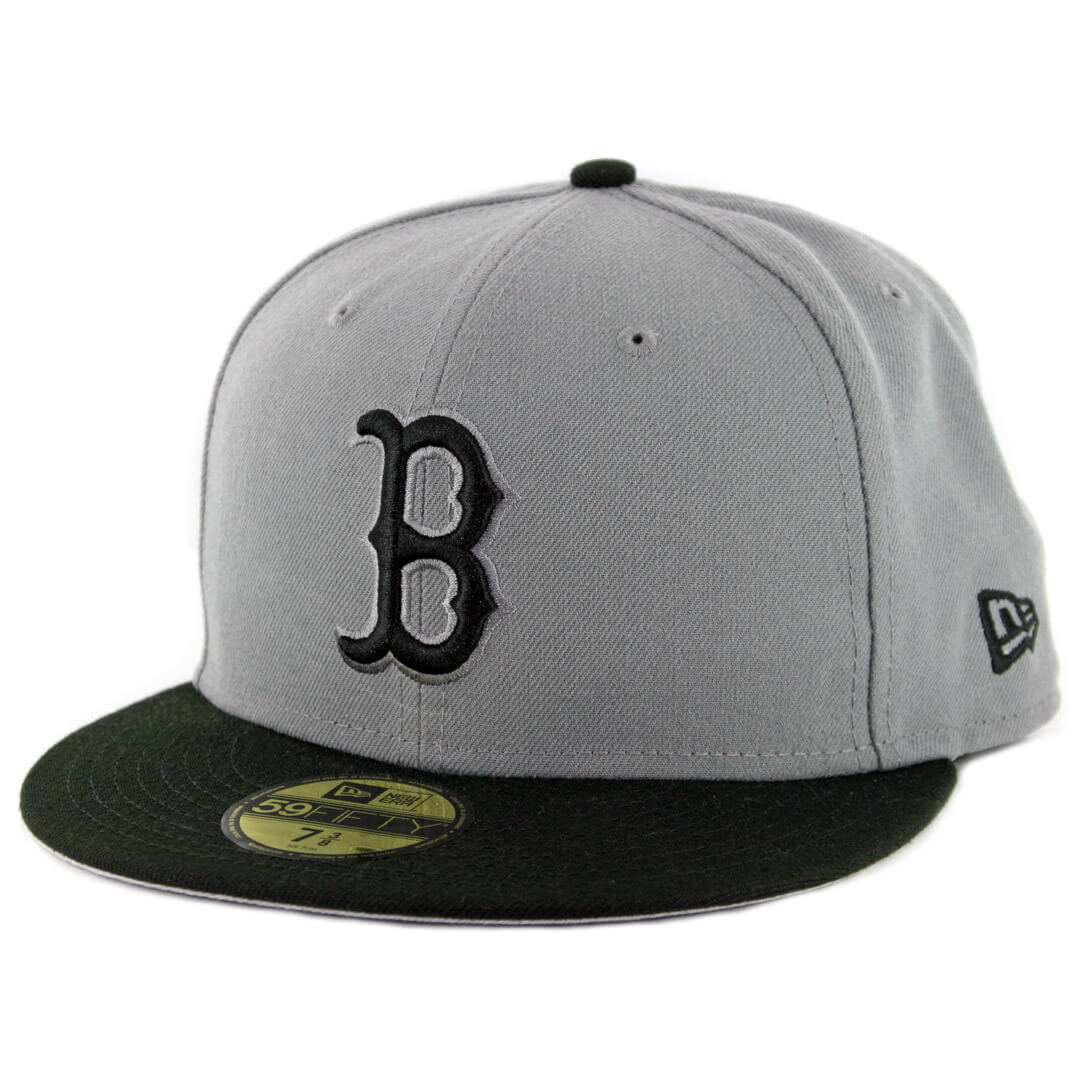 59Fifty Boston Red Sox Gris/ Negro "B" Negra