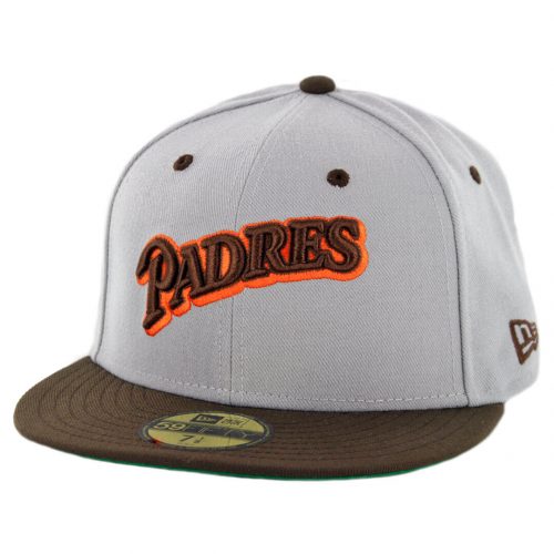 59Fifty San Diego Padres Gris/cafe Logo Leras Nj/Cafe
