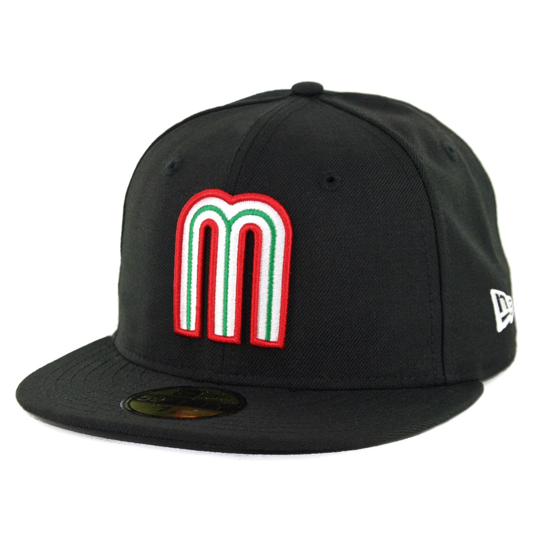 59Fifty WBC Mexico Negra Total Logo Tricolor