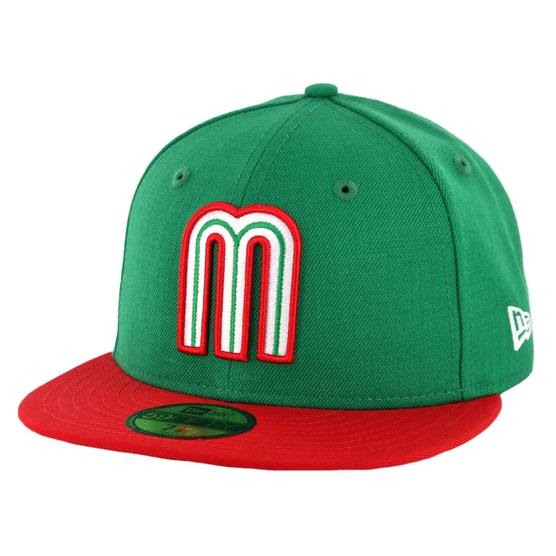 59Fifty WBC Mexico Verde / Rojo Logo M Tricolor