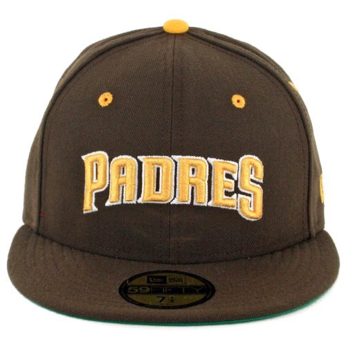 59Fifty San Diego Padres Cafe Logo Letras Amarillas