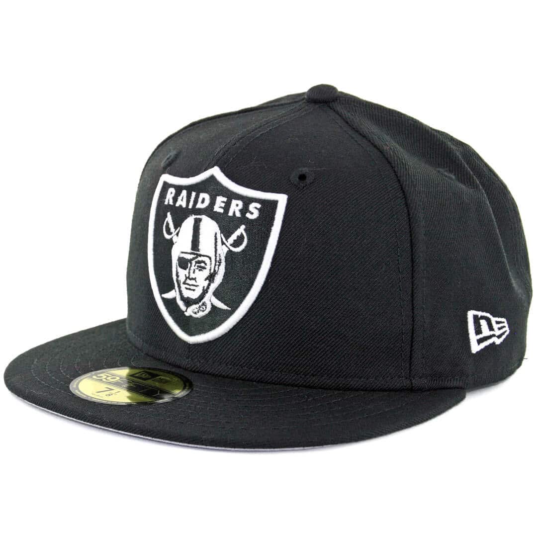 59Fifty Las Vegas Raiders Negra Total Logo Blanco