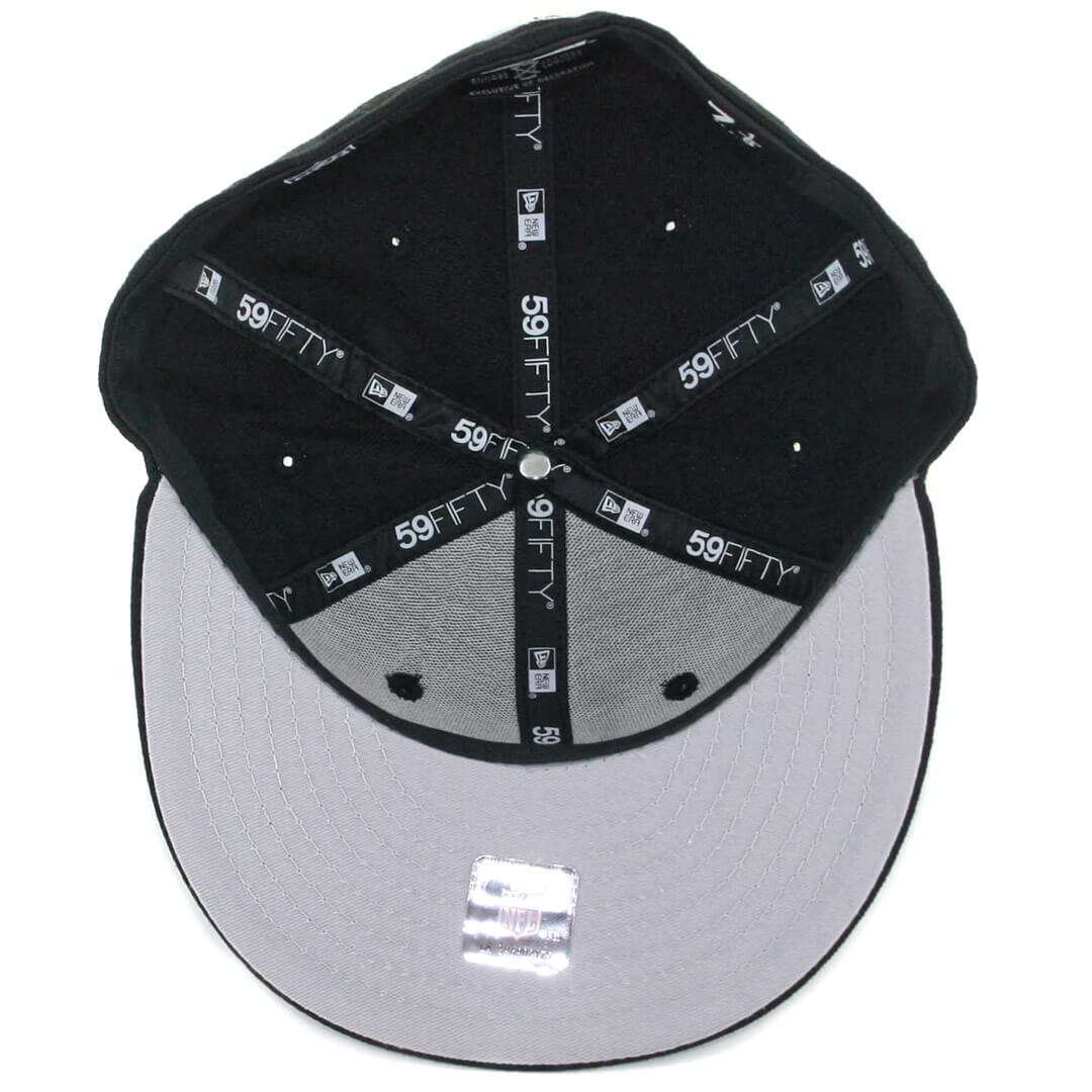 59Fifty Las Vegas Raiders Negra Total Logo Blanco