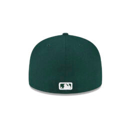 New Era 59Fifty Detroit Tigers Verde Pino Logo Blanco