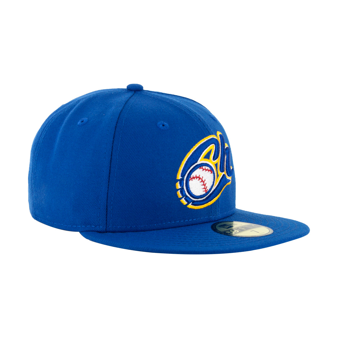 59Fifty Charros de Jalisco Azul Rey Total Logo Amarillo / Azul Rey