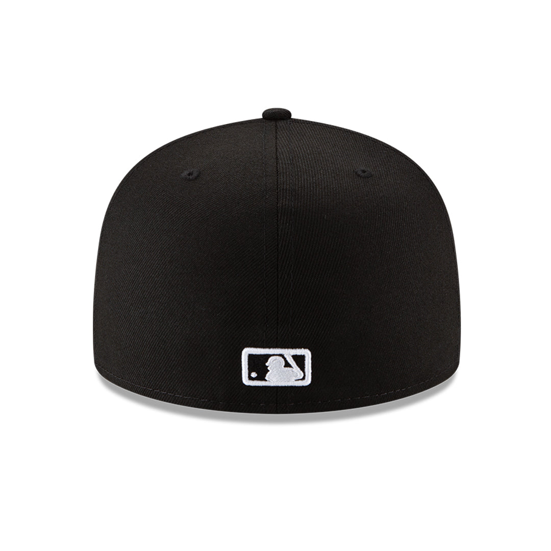 59Fifty Chicago White Sox Negra Logo Negro/Blanco
