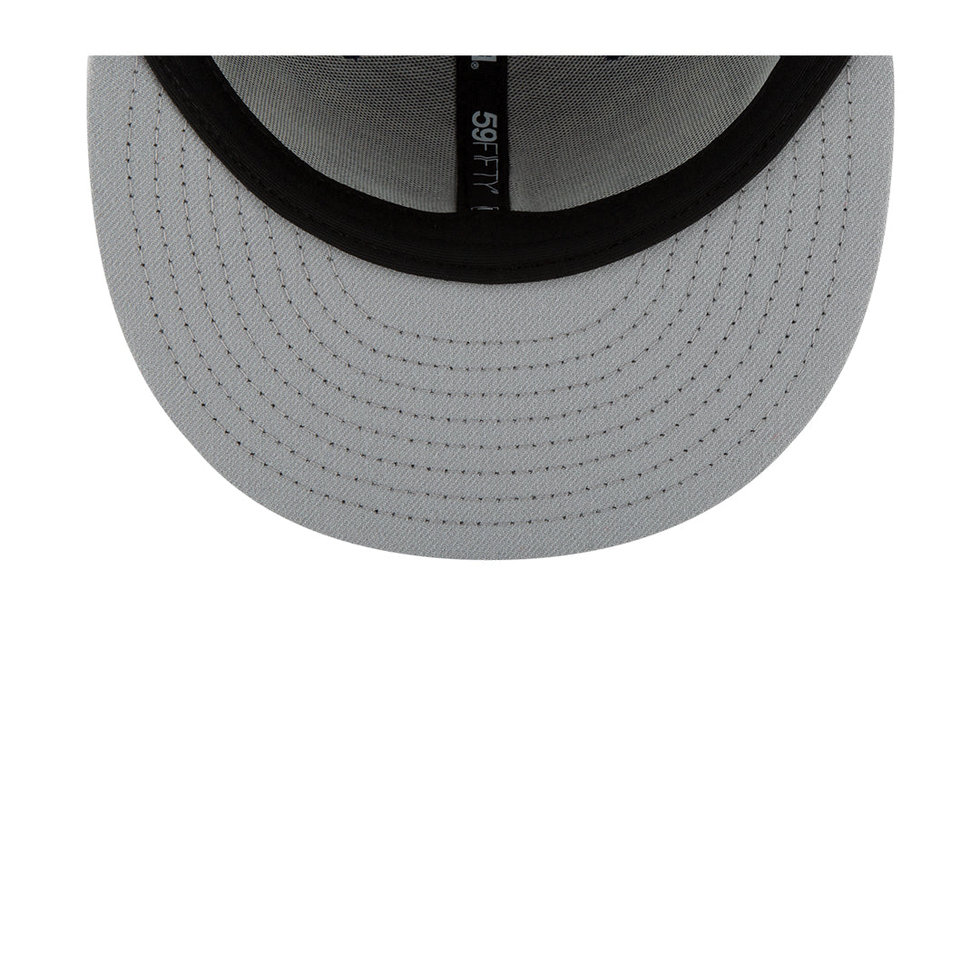 59Fifty Chicago White Sox Negra Logo Negro/Blanco