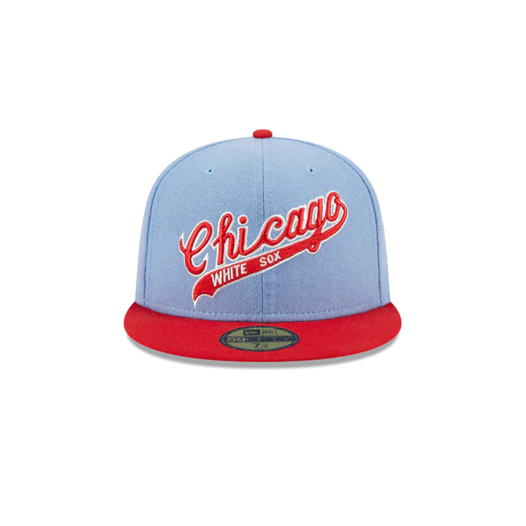 59Fifty Chicago White Sox Azul Cielo/Rojo