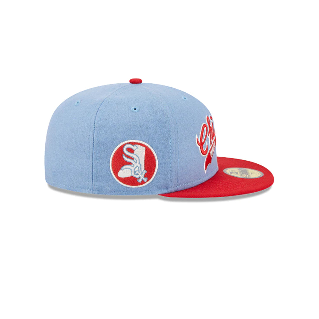 59Fifty Chicago White Sox Azul Cielo/Rojo