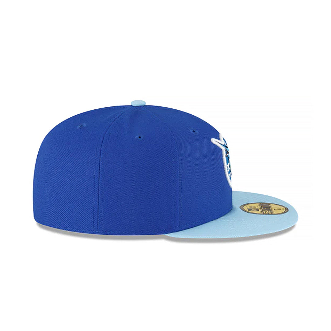 59Fifty Miami Marlins Azul Rey/ Azul Cielo total Logo Marlin