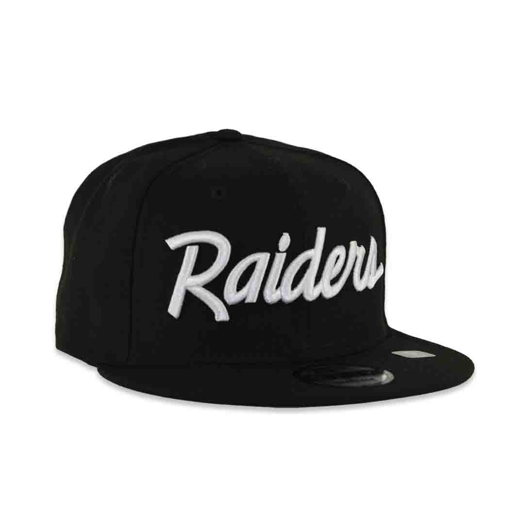 59Fifty Las Vegas Raiders Negra Logo Blanco "Raiders"