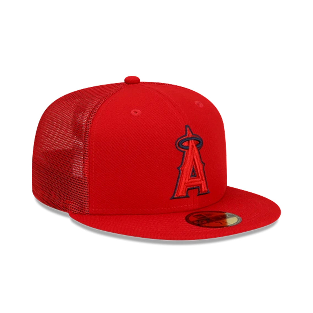 59Fifty Anaheim Angels Roja con Red