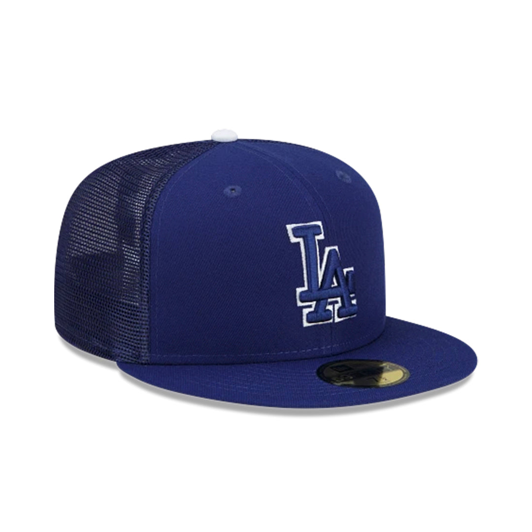 59Fifty Los Angeles Dodgers Azul con Malla