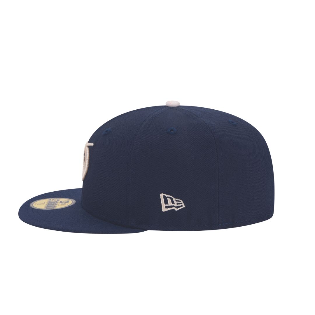 59Fifty Los Angeles Dodgers Azul Logo Dorado "City Connect"