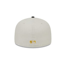 59Fifty Los Angeles Dodgers Hueso / Negro "50 Anniversary"