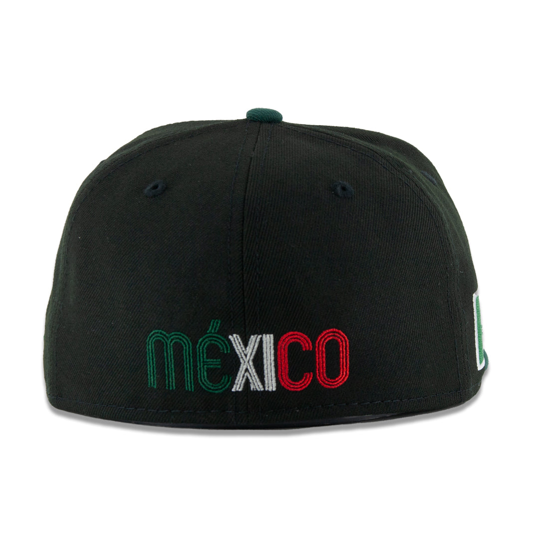 59Fifty WBC Mexico Negro/Verde Logo M Tricolor