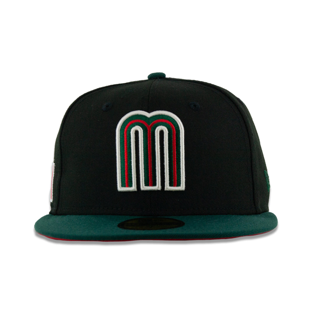 59Fifty WBC Mexico Negro/Verde Logo M Tricolor