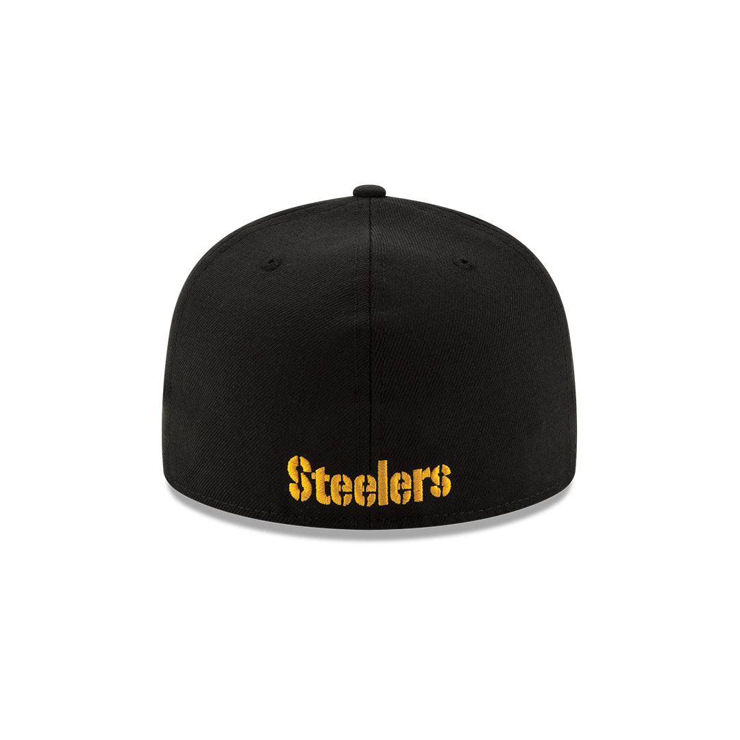 59Fifty Pittsburgh Steelers Negra Total Logo Colores