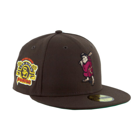 59Fifty San Diego Padres Cafe Oscuro Logo Fraile