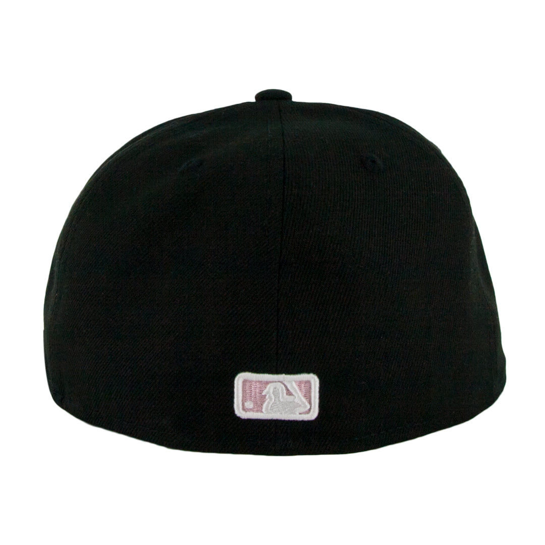 59Fifty San Diego Padres Negra Logo Rosa