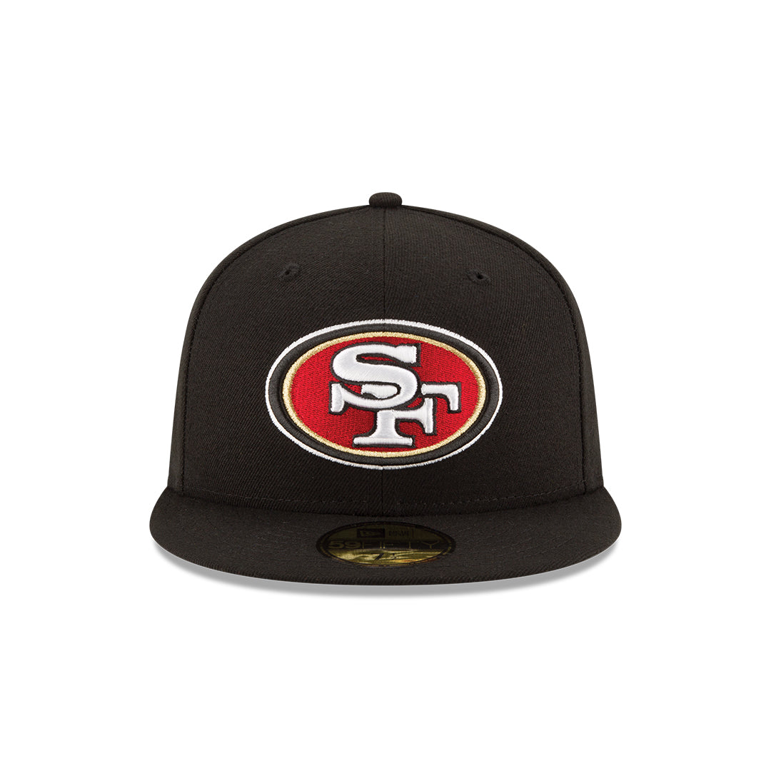 59Fifty 49ers Negra Total Logo Rojo / Blanco