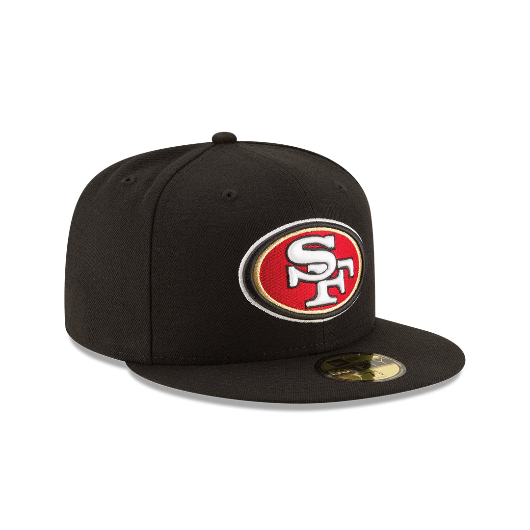 59Fifty 49ers Negra Total Logo Rojo / Blanco