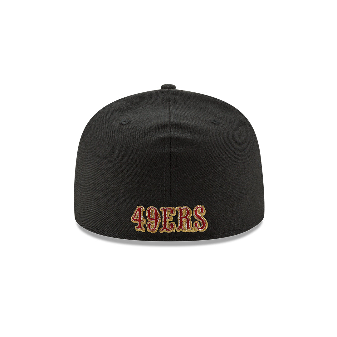59Fifty 49ers Negra Total Logo Rojo / Blanco