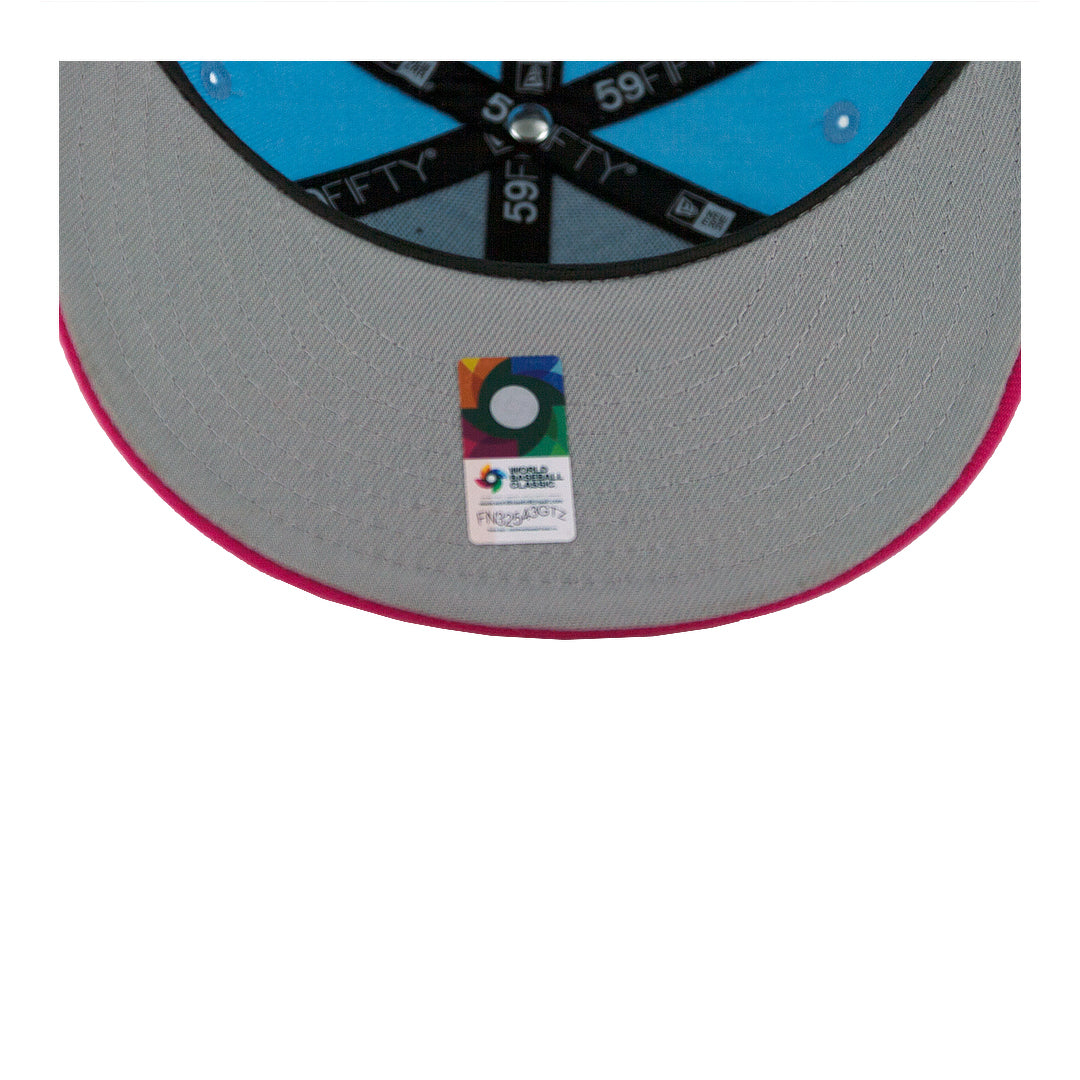 59Fifty WBC Mexico Azul / Rosa Logo M Tricolor