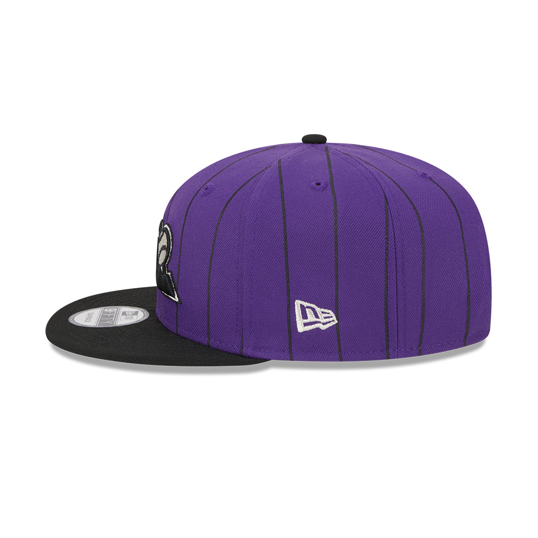 9Fifty Colorado Rockies Morada Rayada/Negro Retro