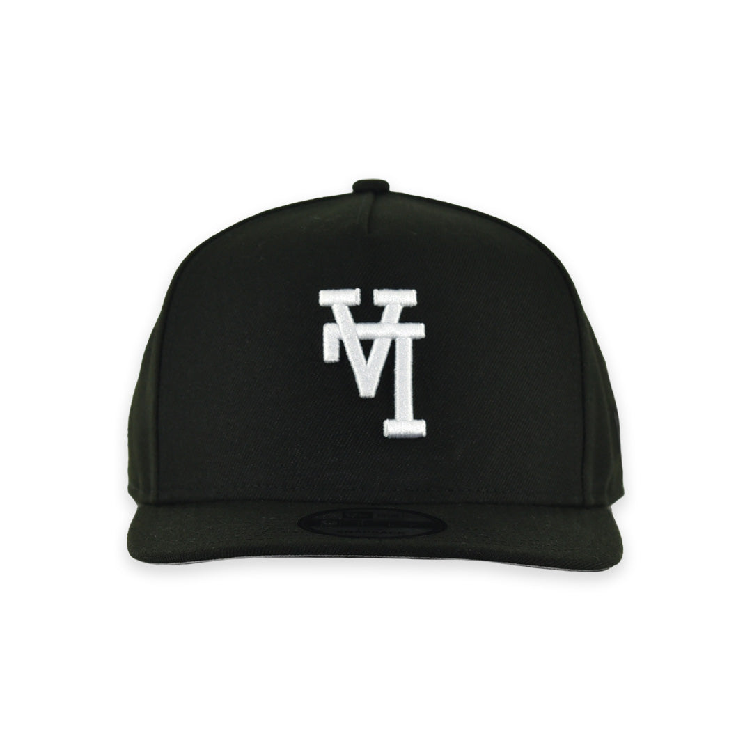 9Fifty Los Angeles Dodgers Negra Tot Logo Volteado A-Frame
