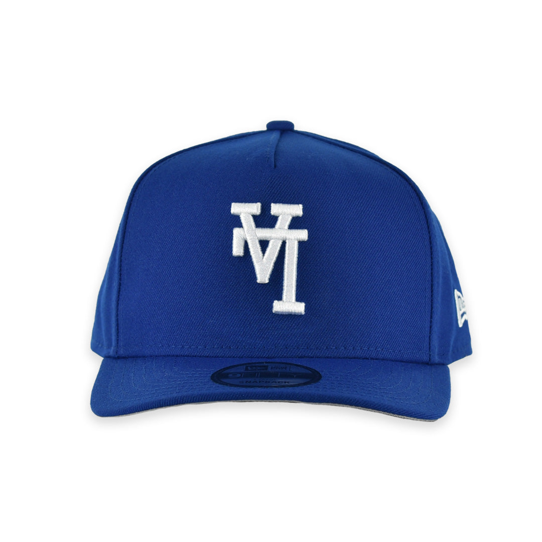 9Fifty Los Angeles Dodgers Azul Rey Tot Logo Volteado A-Frame