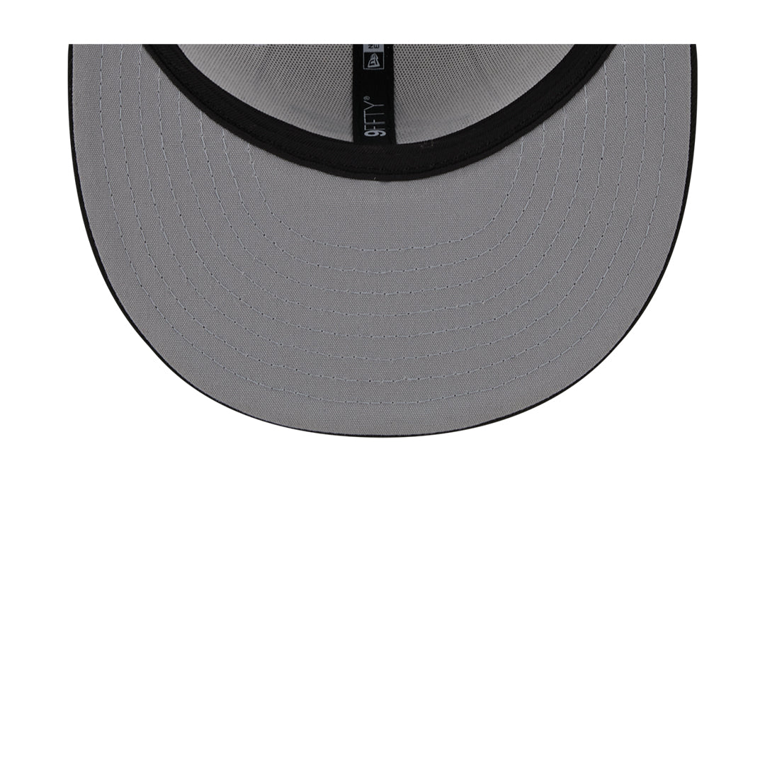 9Fifty Miami Marlins Blanca Rayada/Negro Retro