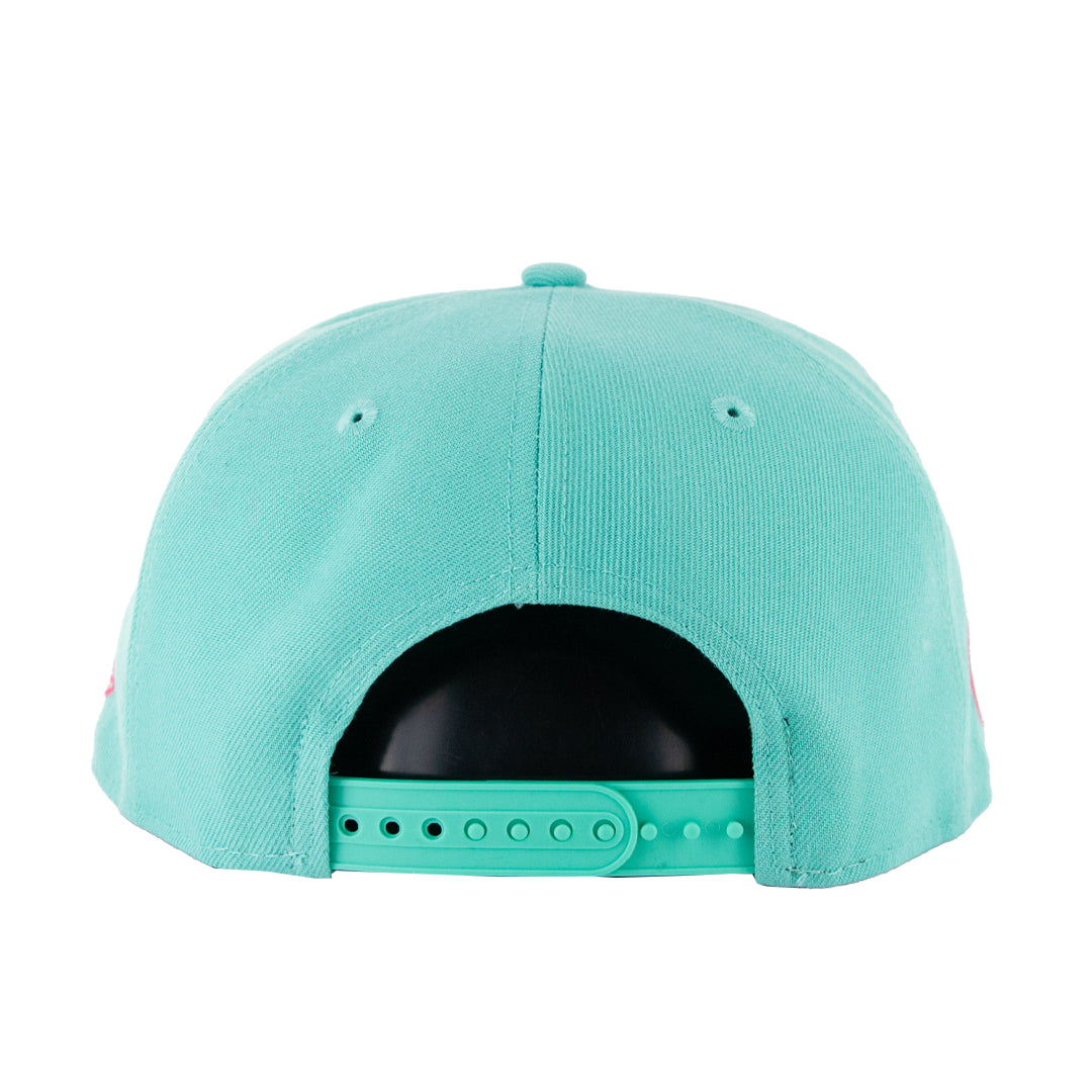 9Fifty San Diego Padres "Katakana" City Connect Menta Logo Rosa