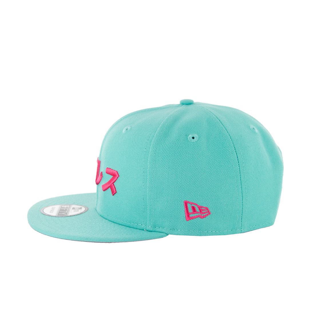 9Fifty San Diego Padres "Katakana" City Connect Menta Logo Rosa