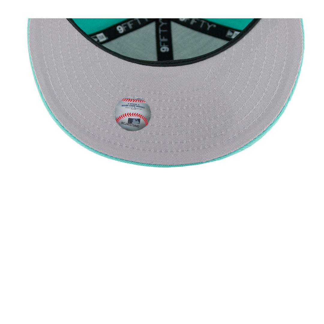 9Fifty San Diego Padres "Katakana" City Connect Menta Logo Rosa