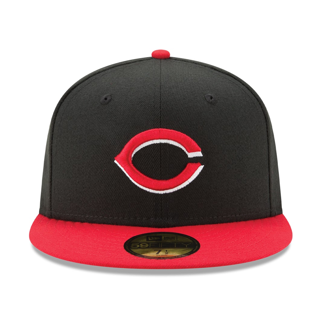 59Fifty Cincinnati Negra/Rojo Logo Blanco