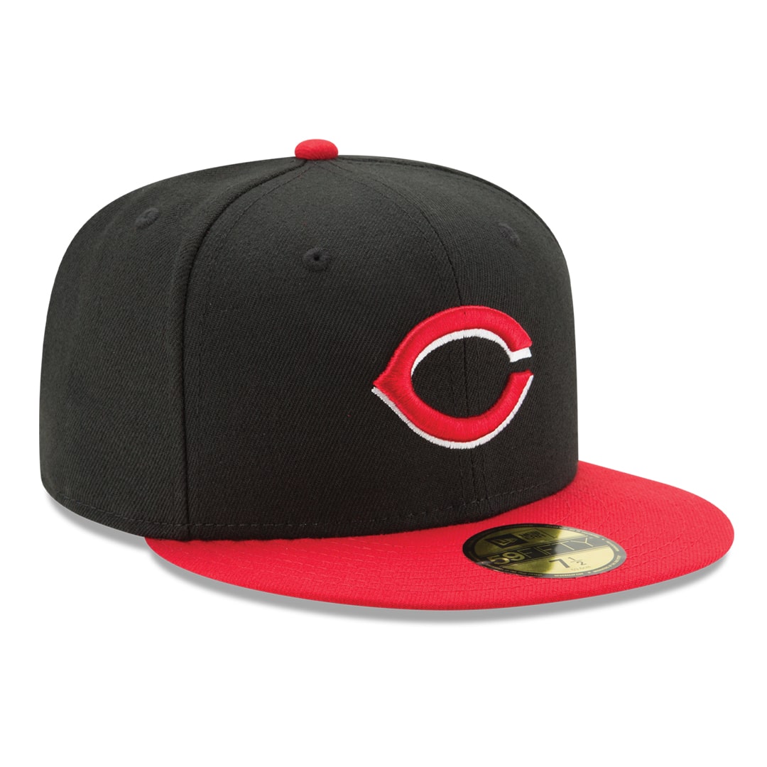 59Fifty Cincinnati Negra/Rojo Logo Blanco
