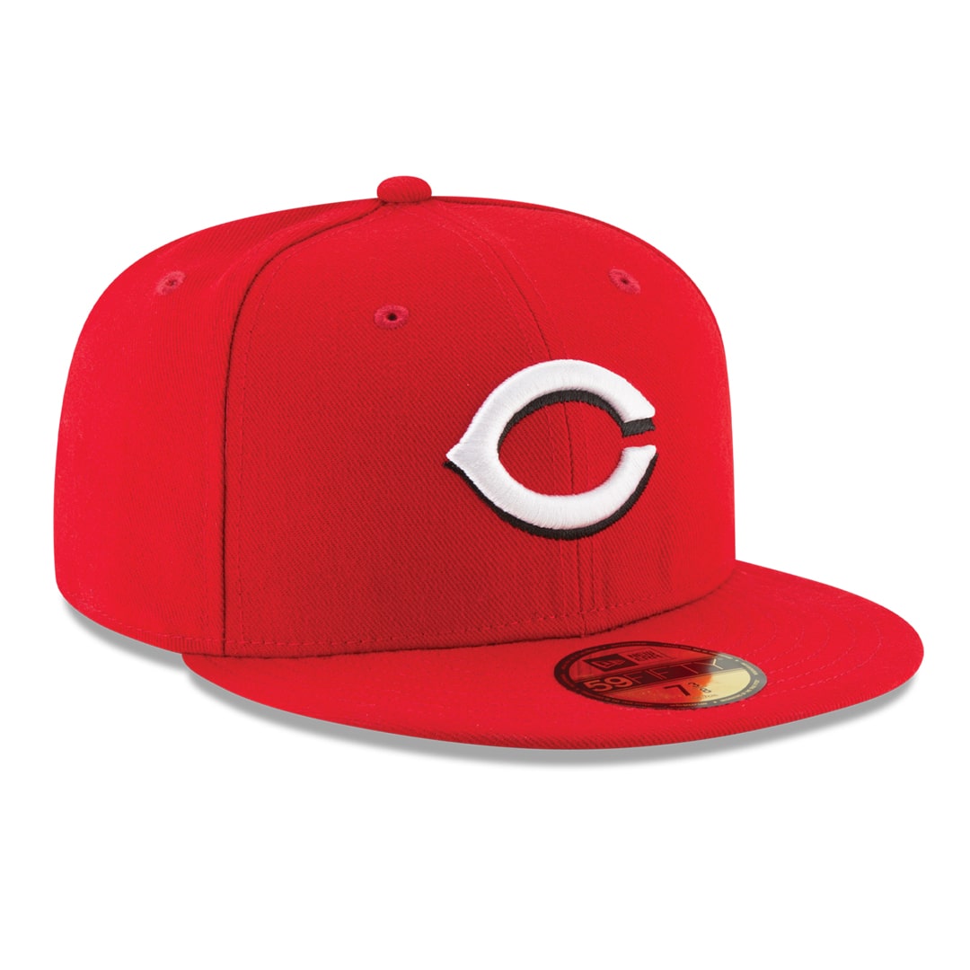 59Fifty Cincinnati Red Roja Total Logo Blanco
