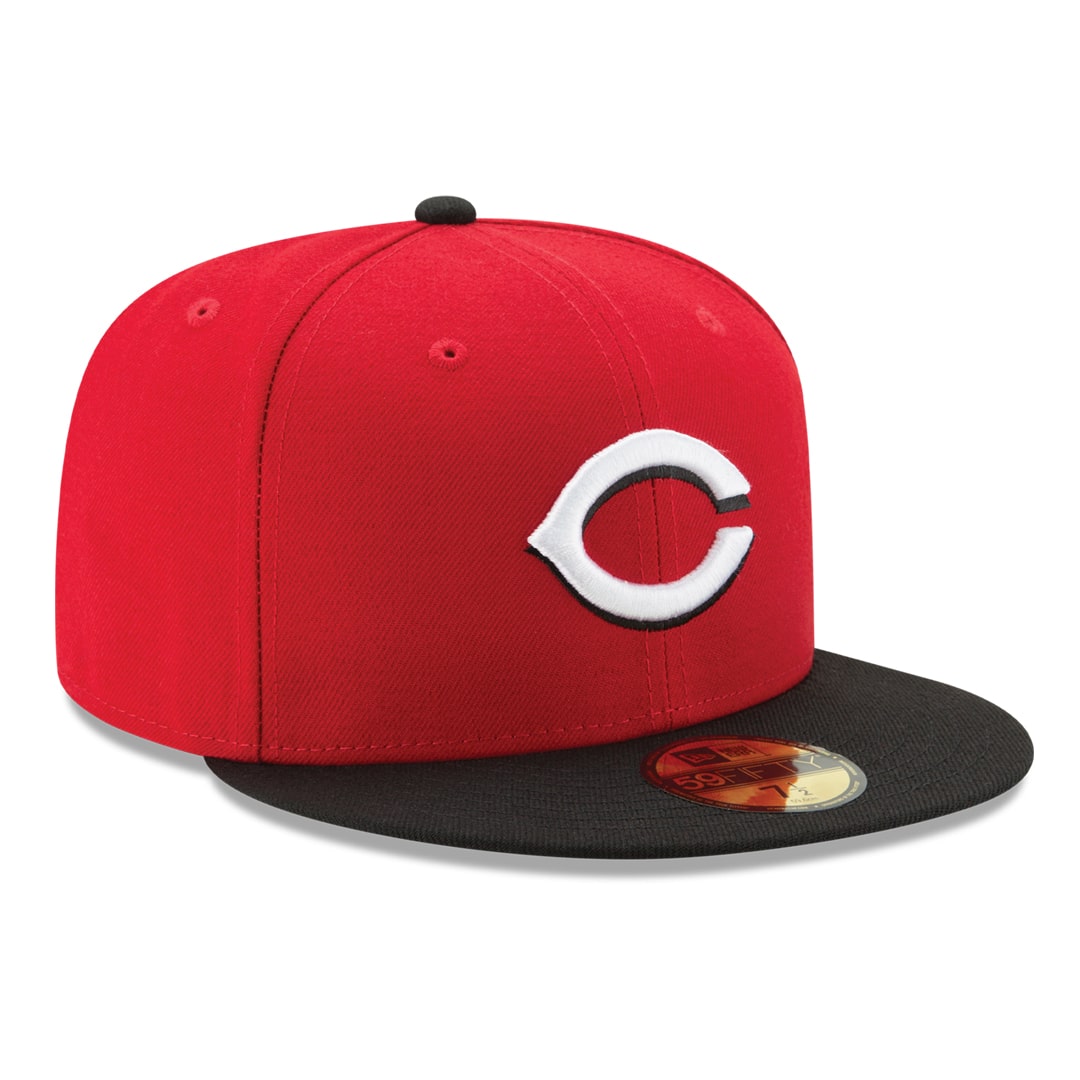 59Fifty Cincinnati Red Roja/Negro Logo Bco