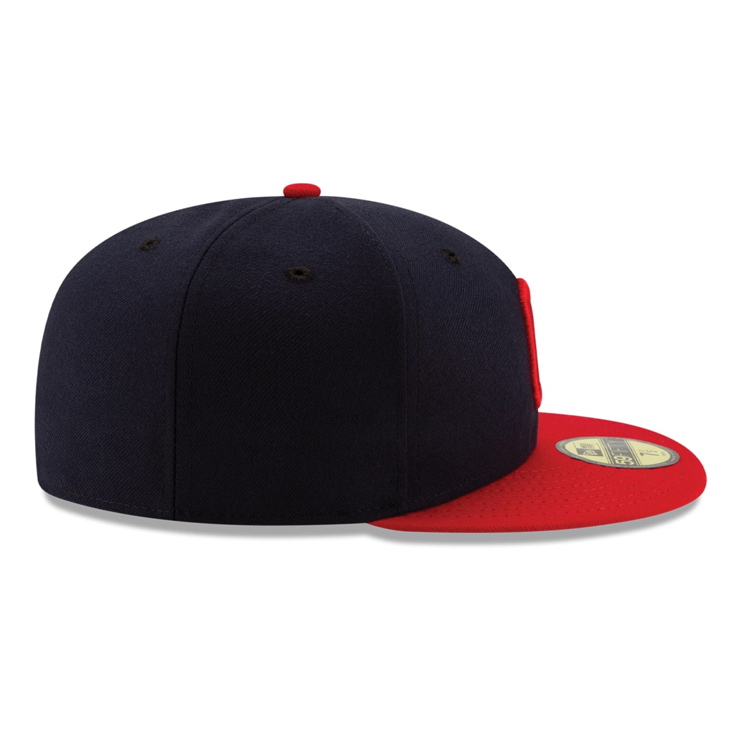 59Fifty Cleveland Indians Azul Marino Logo Rojo