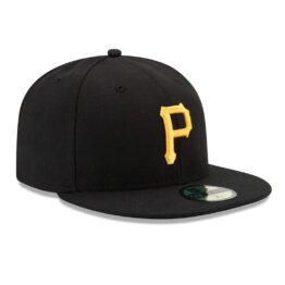 59Fifty Pittsburgh Pirates Negra Logo Amarillo