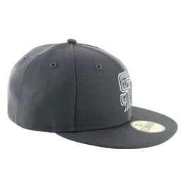 59Fifty San Diego Padres Gris Oscuro Lg Gris / Bco